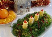 Украшение праздничных блюд на столе