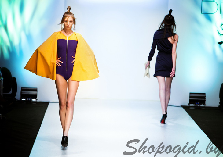 Dasha Gauser на Belarus Fashion Week 7 апреля 2016 в Минске