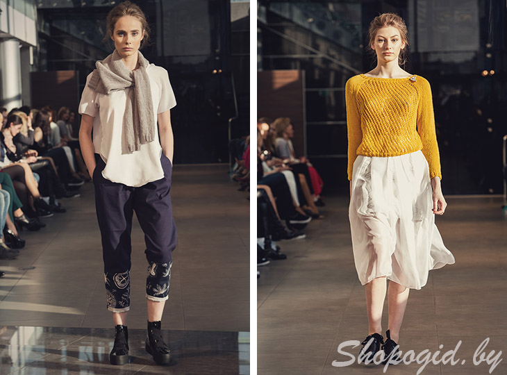 фотоотчет с показа сезона Осень-Зима 2015/16 fashion-брендов Coo Culte, PIPCHENKO и NAVY by Alexandra Zhuk в автоцентре Mercedes-Benz в Минске