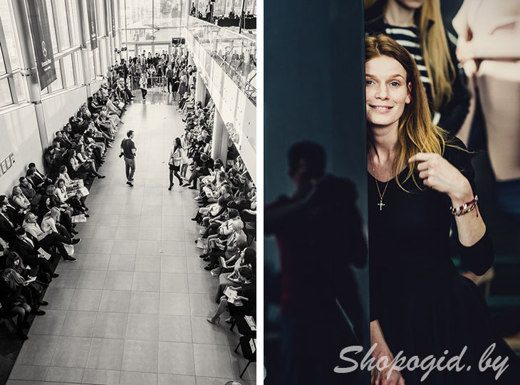 фотоотчет с показа сезона Осень-Зима 2015/16 fashion-брендов Coo Culte, PIPCHENKO и NAVY by Alexandra Zhuk в автоцентре Mercedes-Benz в Минске