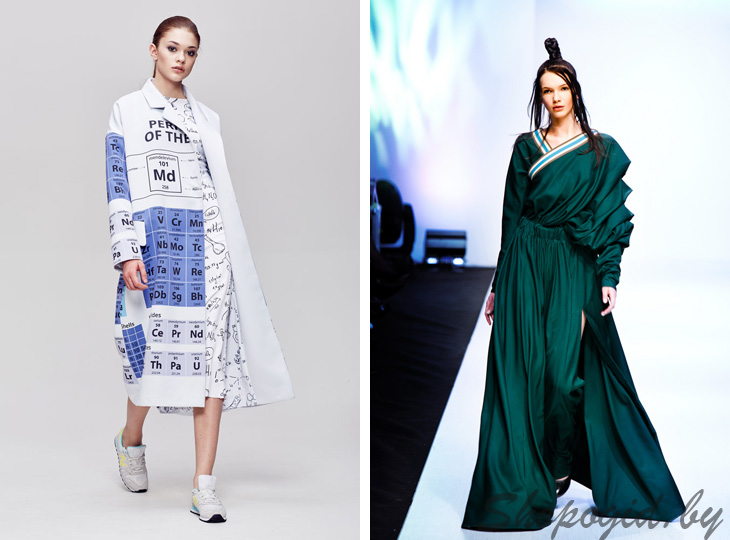 Dasha Gauser на Belarus Fashion Week 7 апреля 2016 в Минске
