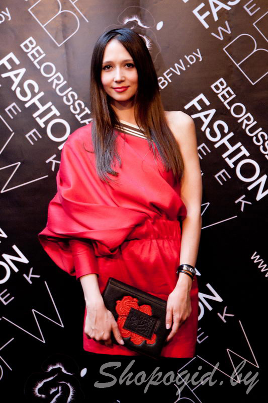 Dasha Gauser на Belarus Fashion Week 7 апреля 2016 в Минске