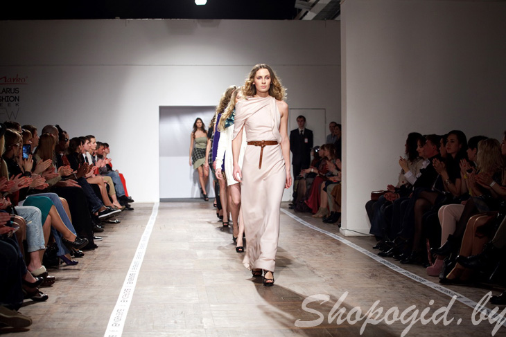 Dasha Gauser на Belarus Fashion Week 7 апреля 2016 в Минске