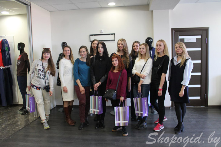 Участники конкурса New Names BFW 4 октября 2016 посетили производство нижнего белья Mark Formelle