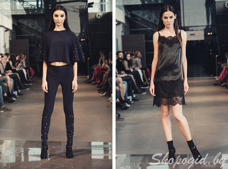 фотоотчет с показа сезона Осень-Зима 2015/16 fashion-брендов Coo Culte, PIPCHENKO и NAVY by Alexandra Zhuk в автоцентре Mercedes-Benz в Минске